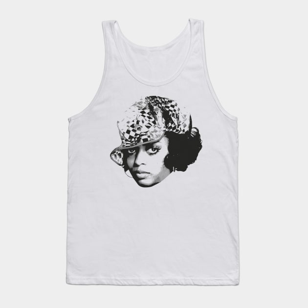 Diana Ross Singer Tank Top by regencyan